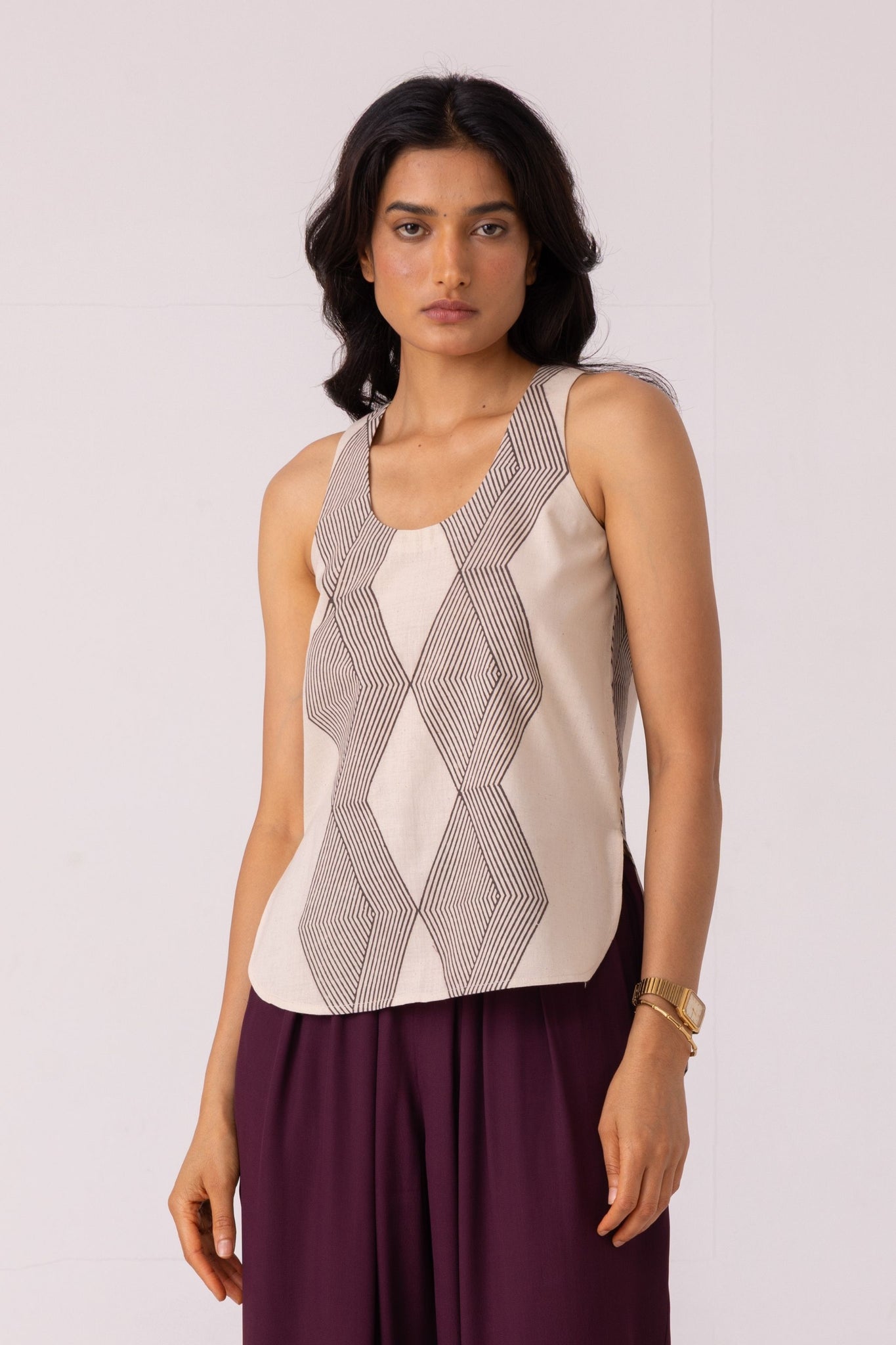 Emma Hand Printed Top