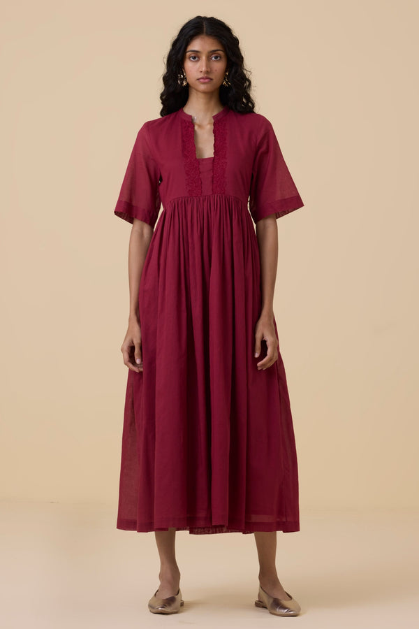 Sabah Cherry Cotton Dress