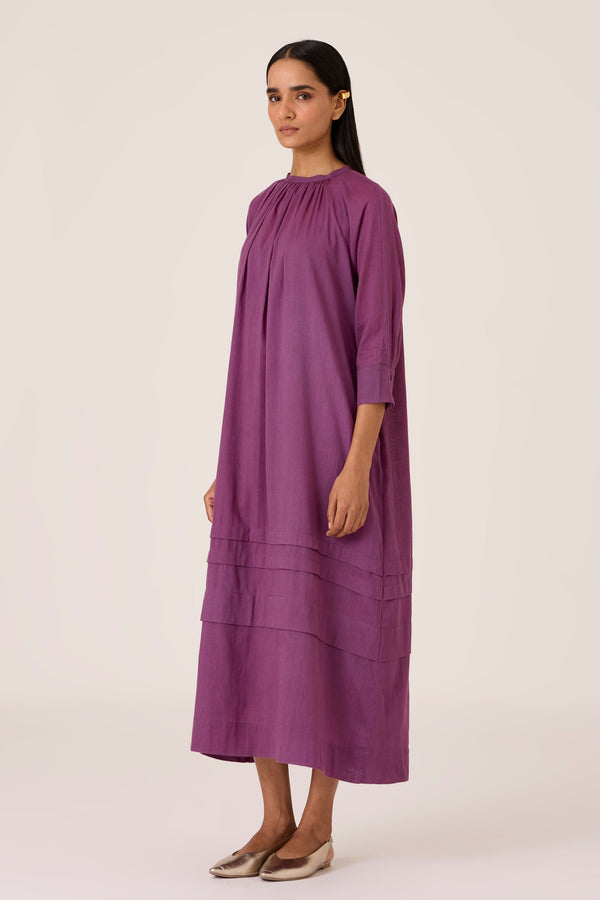 Fares Purple Dress