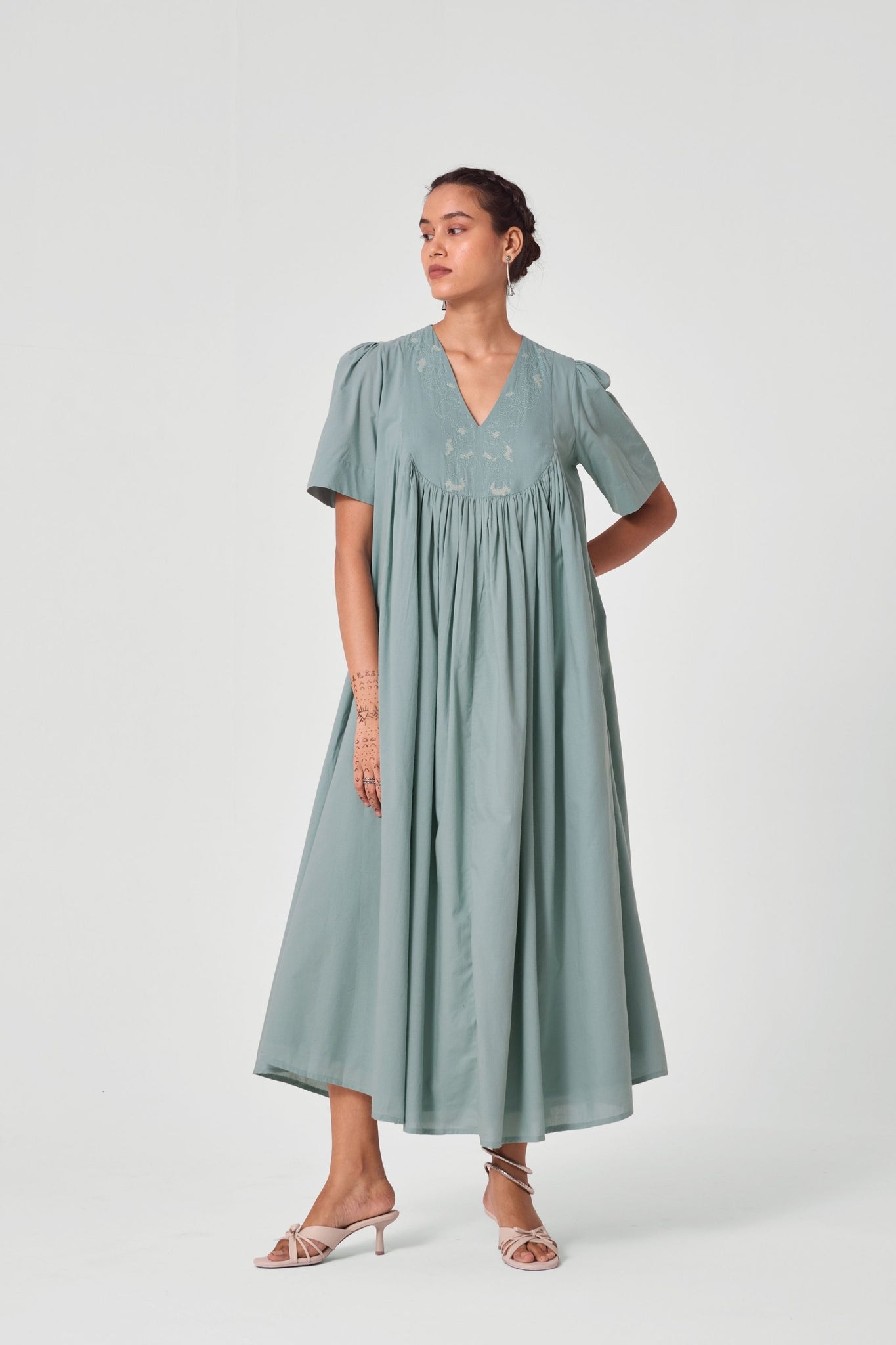 Kunjal Embroidered Maxi Dress