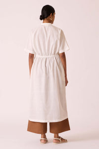 Viktor Off white Cotton Tunic