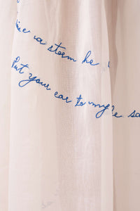 Astra White Embroidered Maxi Dress