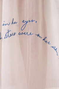 Astra White Embroidered Maxi Dress