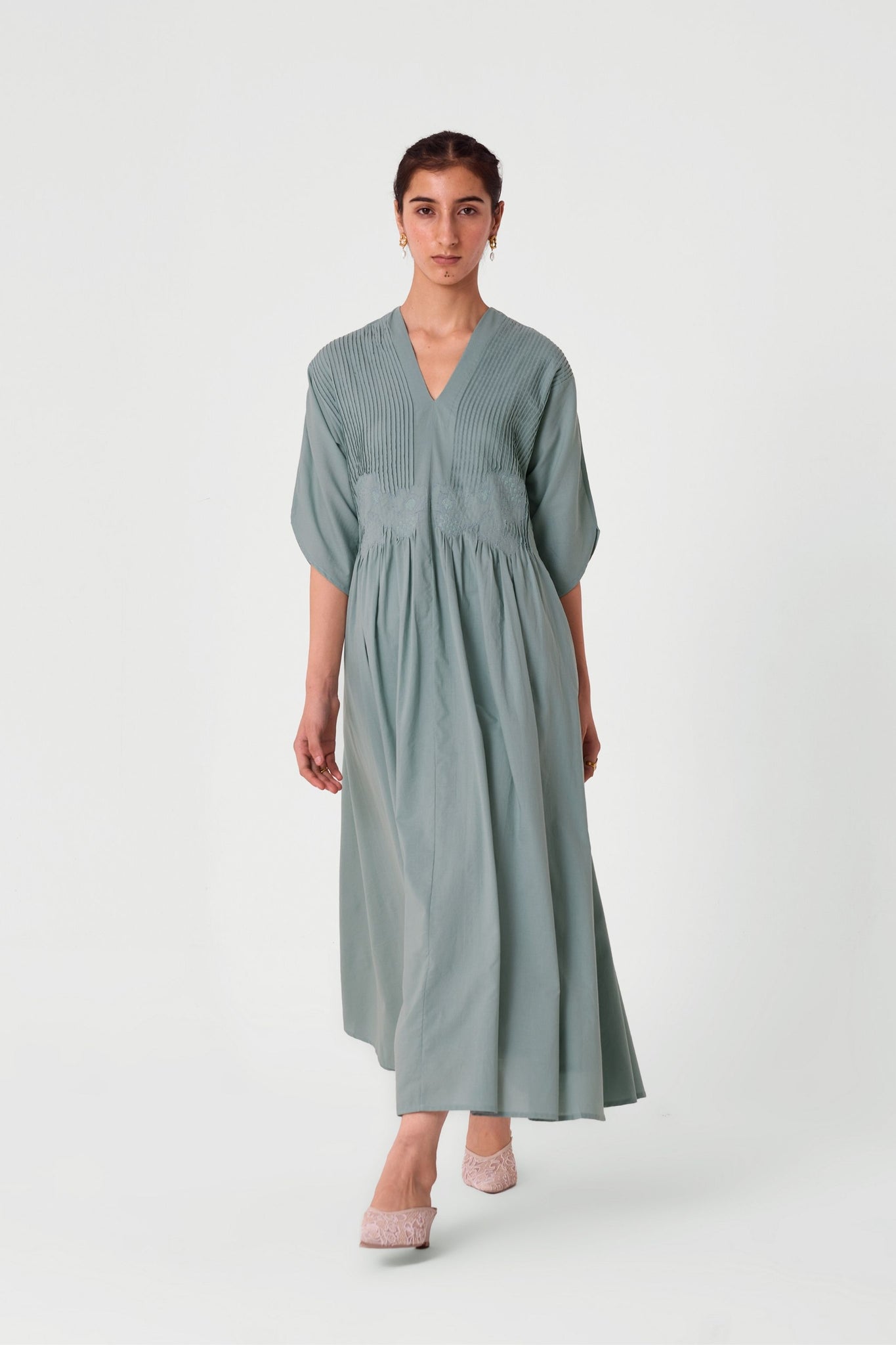 Kamil Embroidered Maxi Dress
