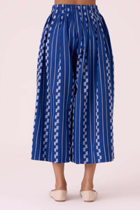Douglas Blue Striped Ikat Pants