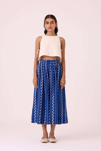 Douglas Blue Striped Ikat Pants