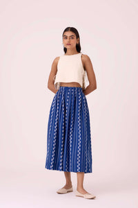 Douglas Blue Striped Ikat Pants