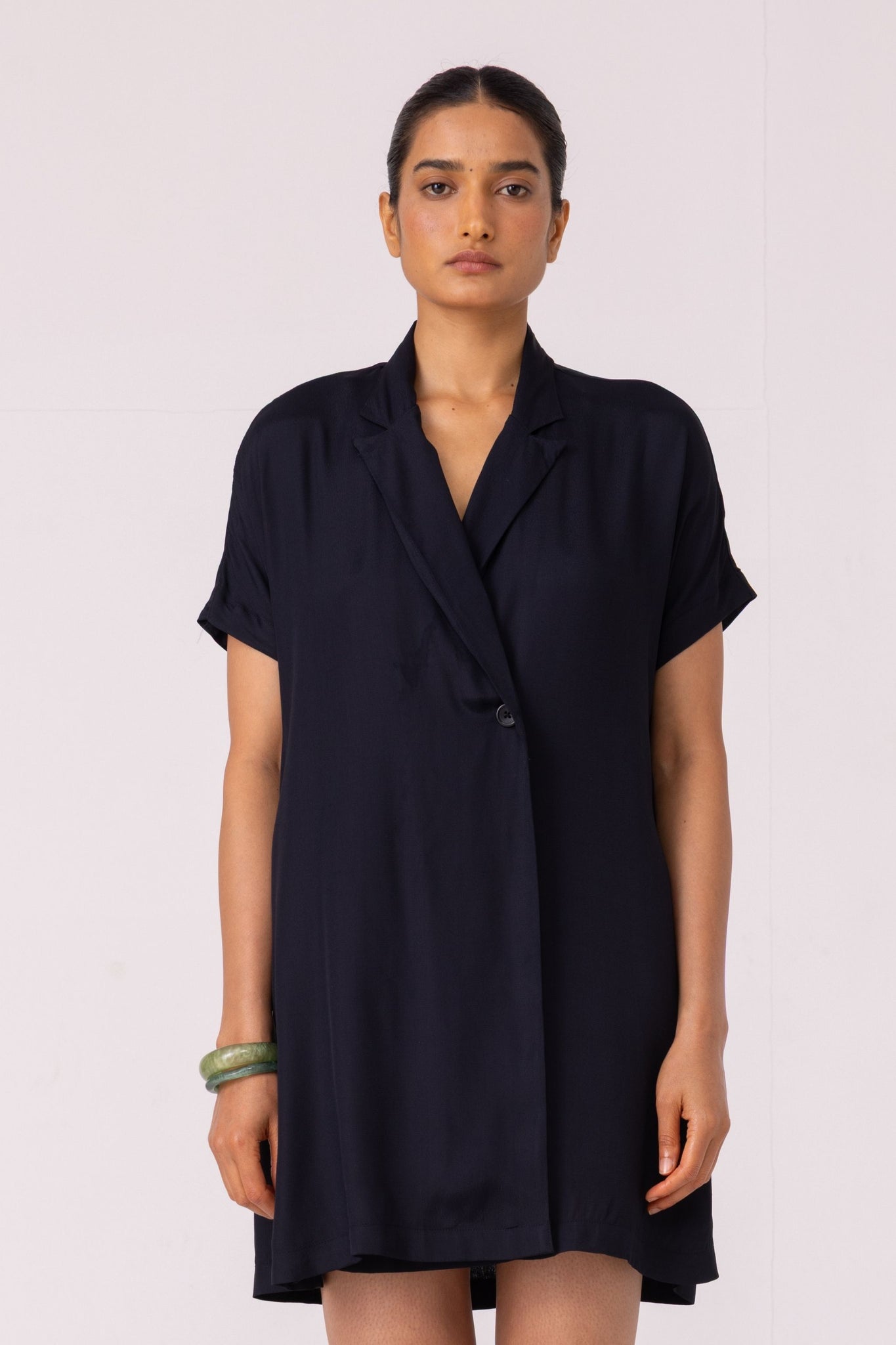 Amy Black Blazer Dress