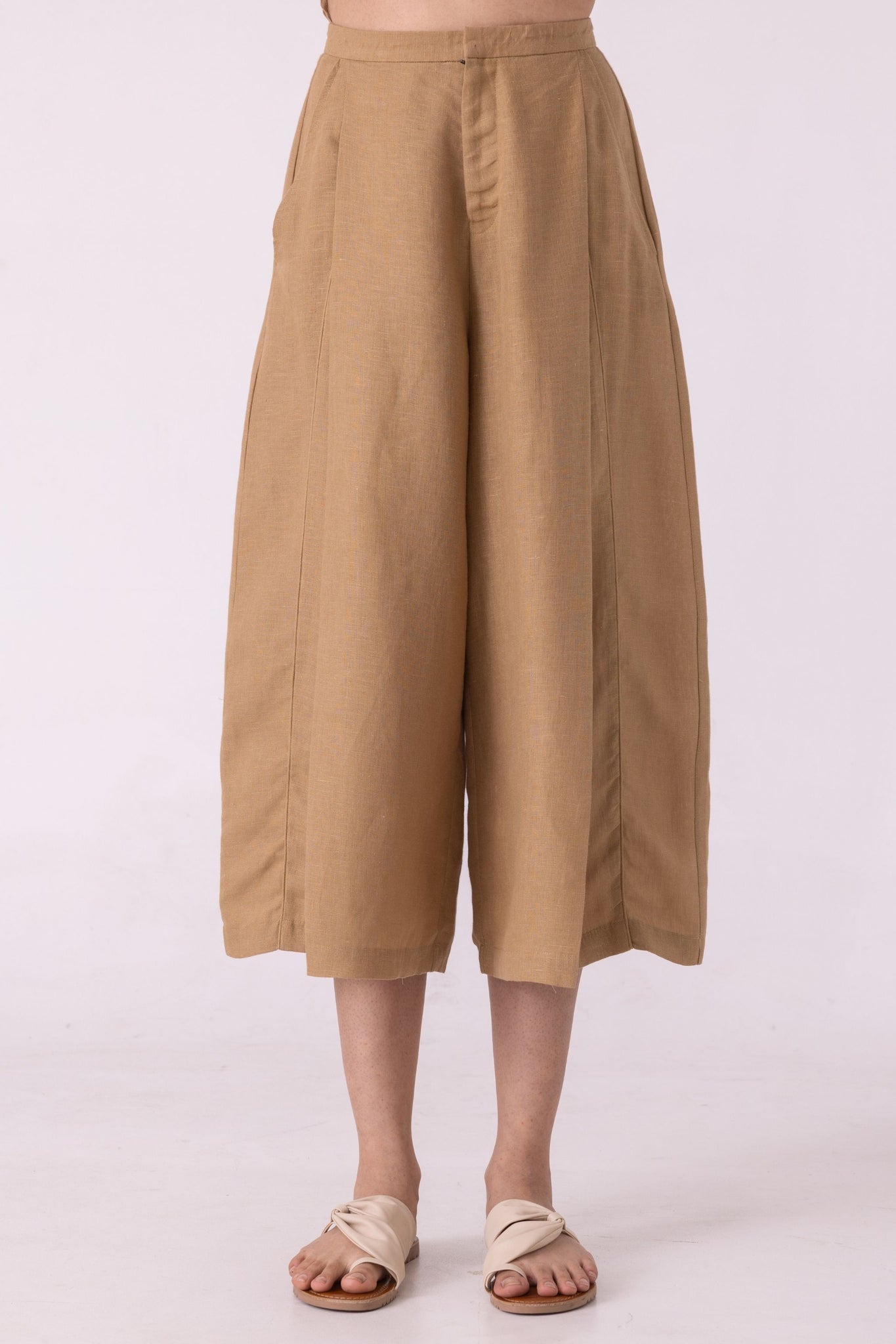 Frances Tan Linen Pants