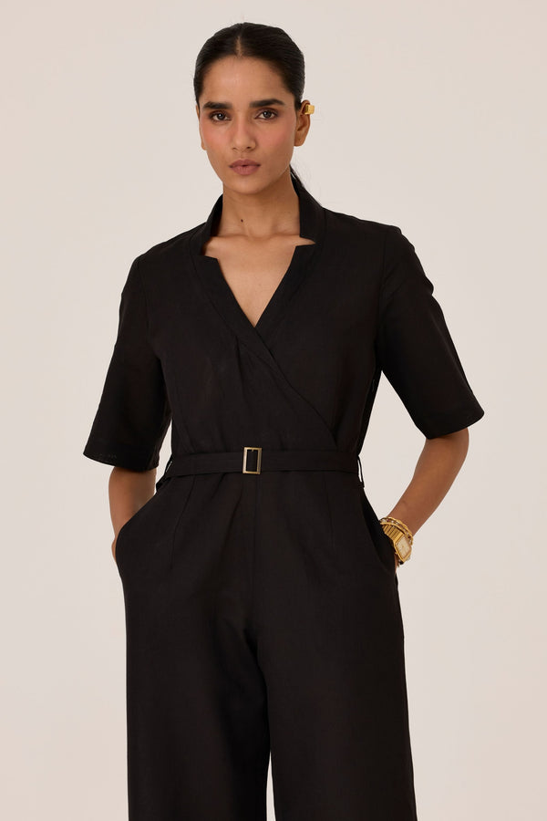 Jos Black Jumpsuit