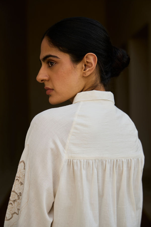 Yeji Handwoven Embroidered Shirt