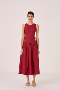 Nuwan Red Dress