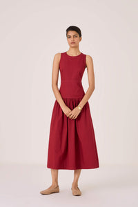 Nuwan Red Dress