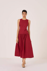 Nuwan Red Dress