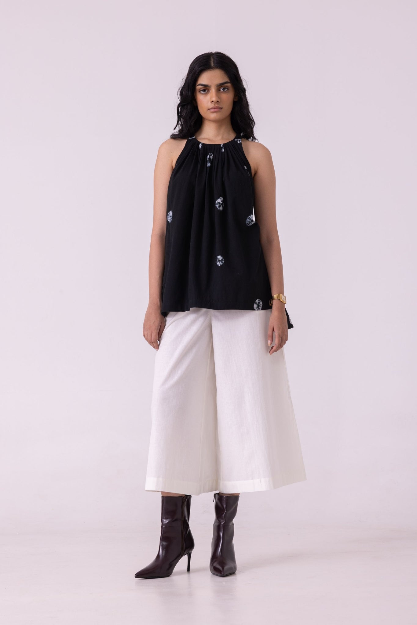 Brad Off White Handwoven Pants