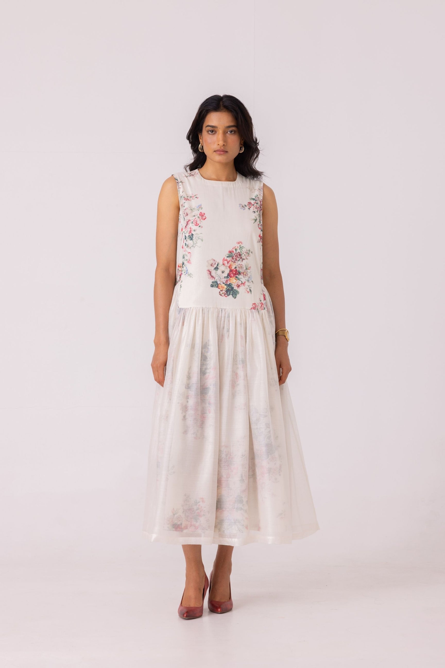 Aleksey Floral Printed Maxi Dress image 1