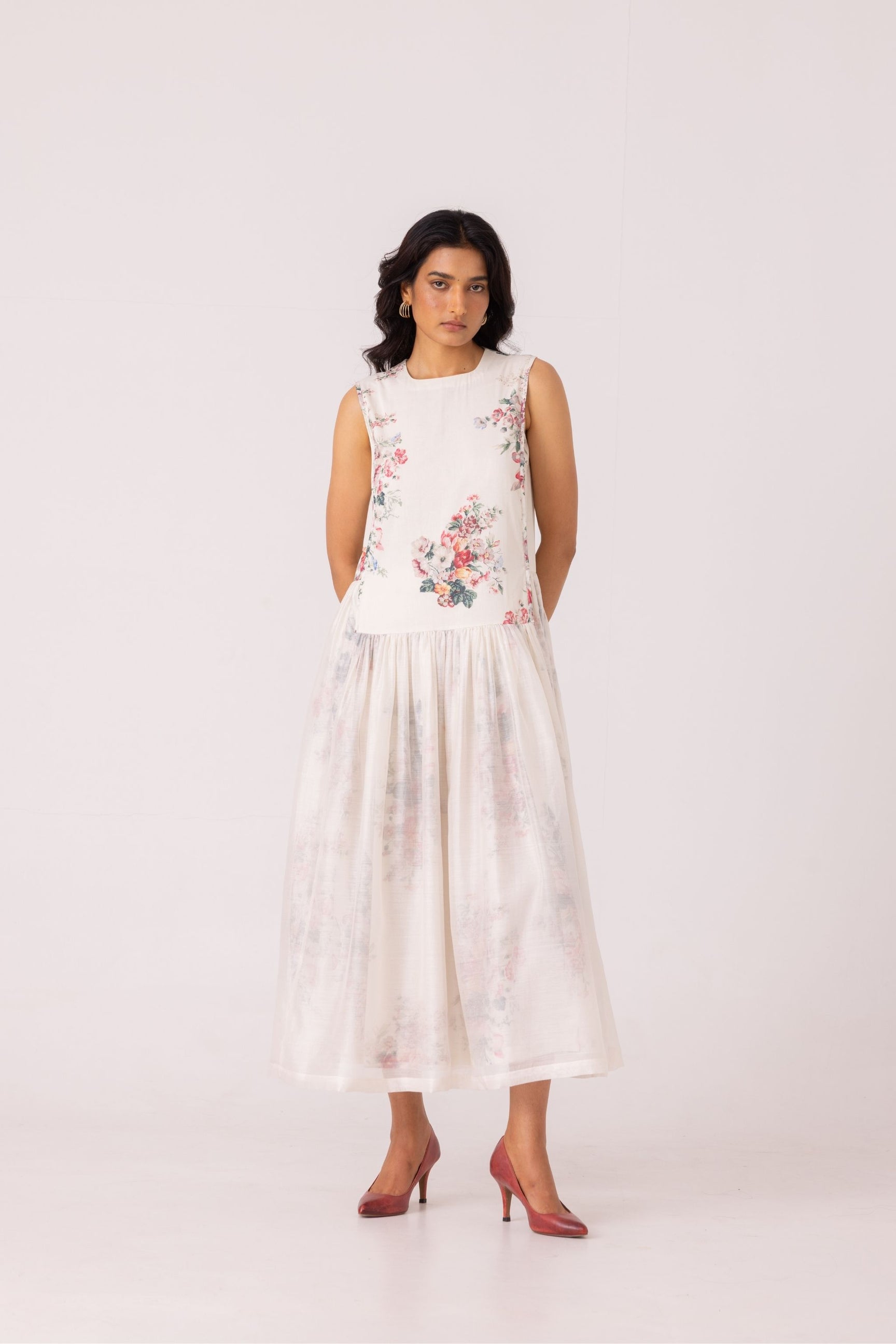 Aleksey Floral Printed Maxi Dress image 3