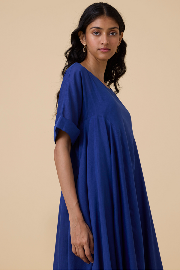 Latifa Blue Maxi Dress