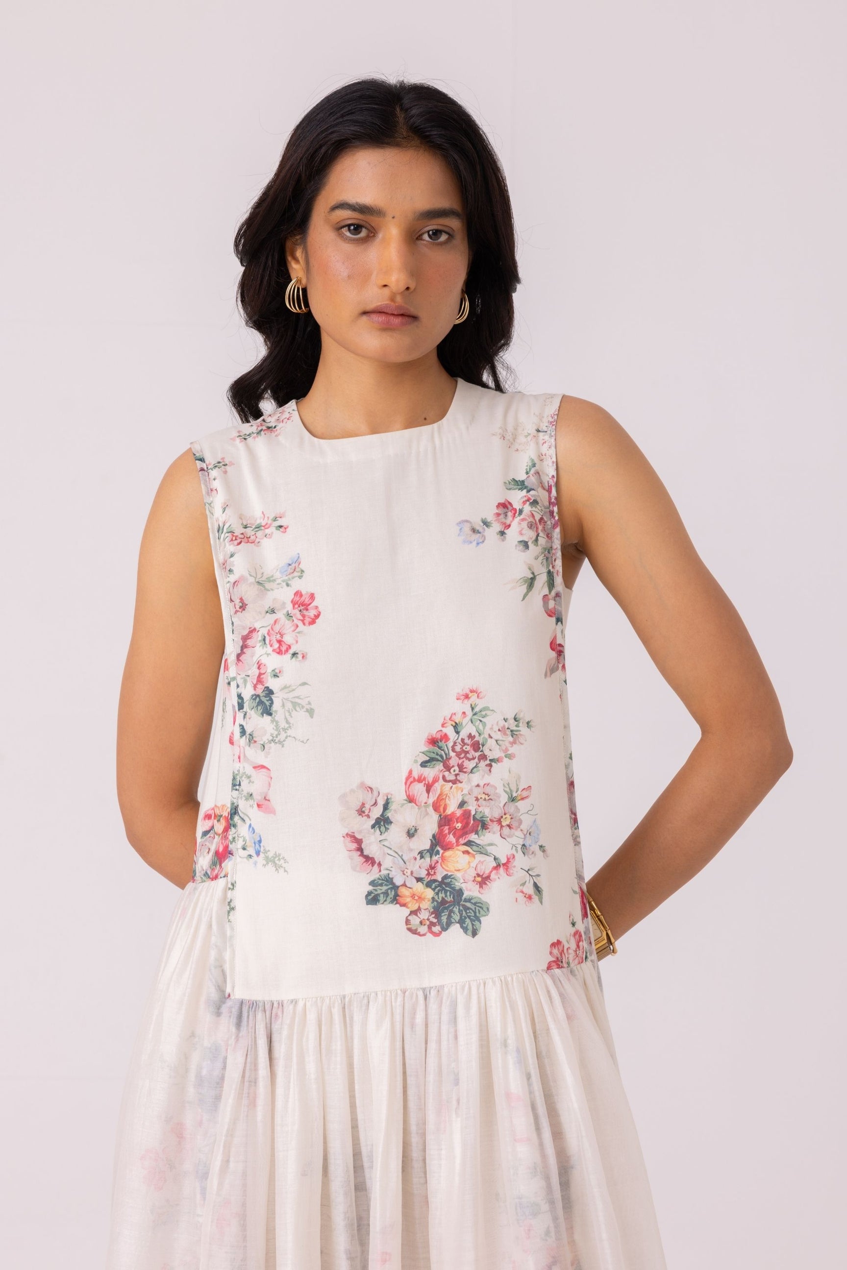 Aleksey Floral Printed Maxi Dress image 4