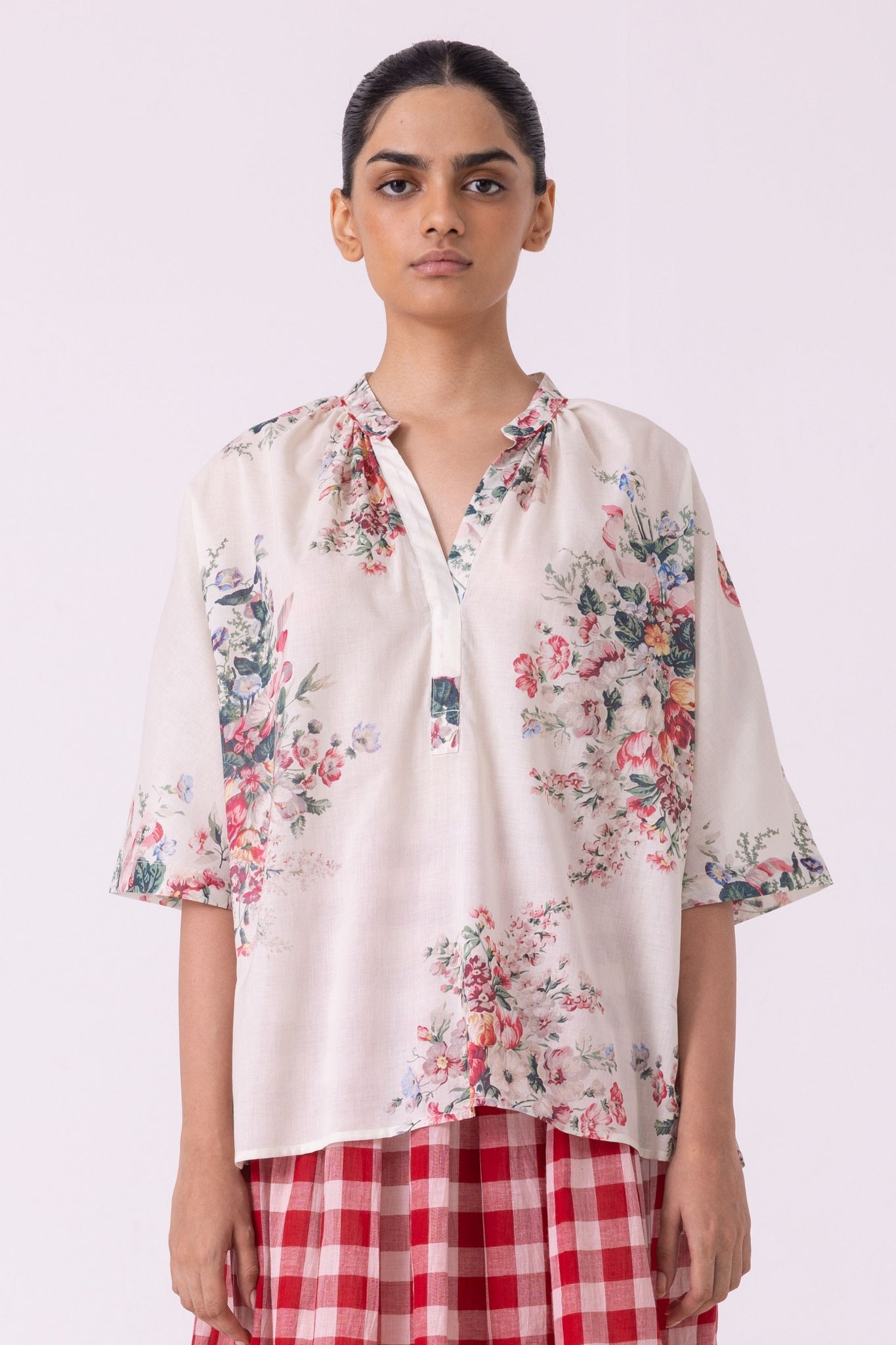 Meg Floral Printed Top