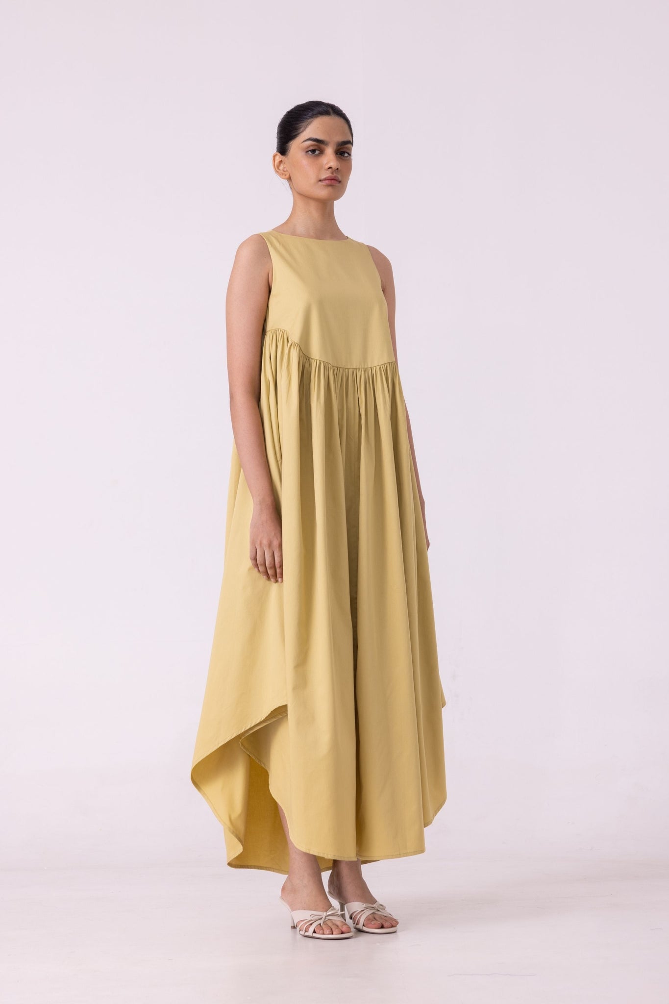 Cosette Yellow Maxi Dress