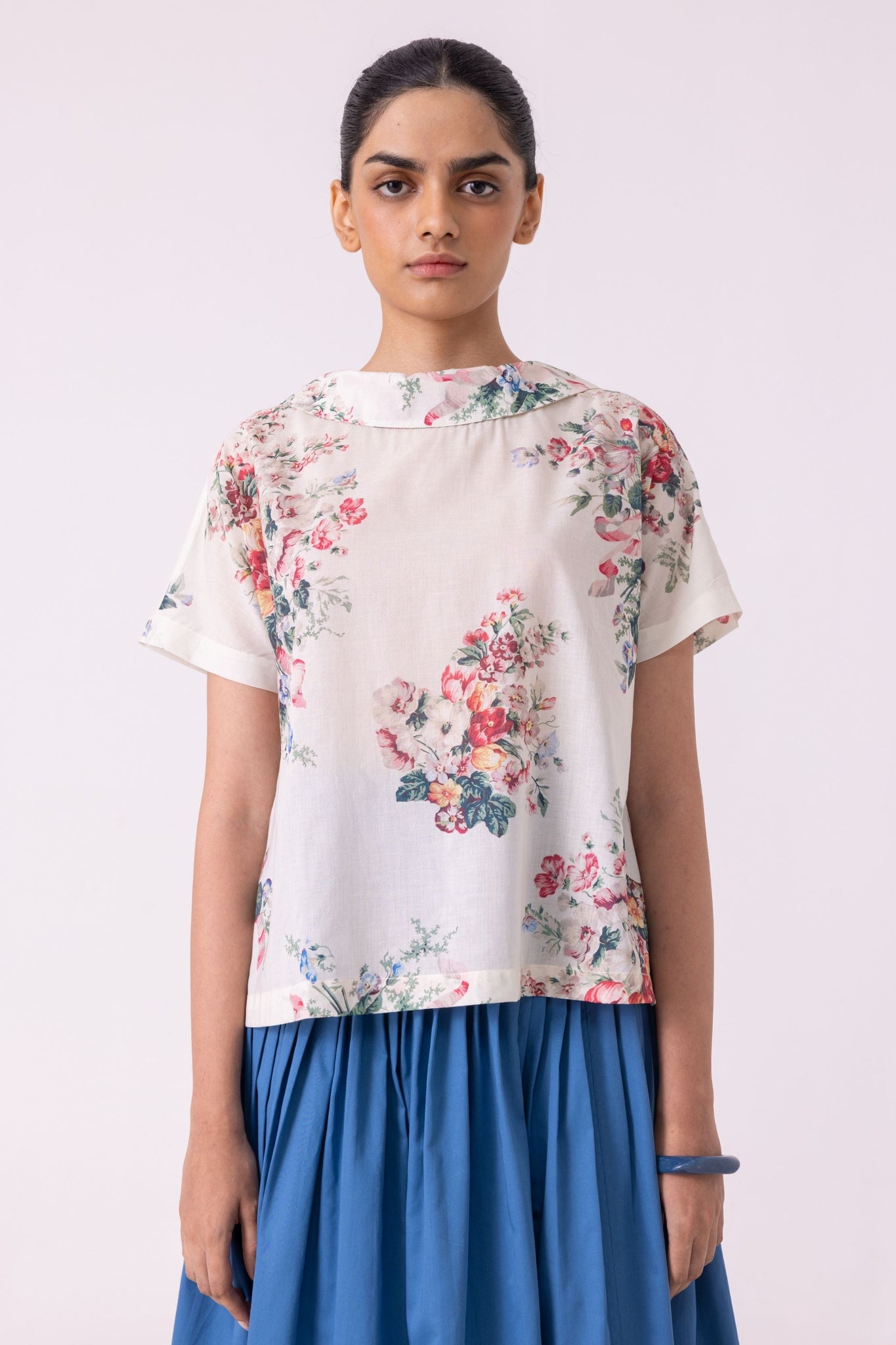 Nora Floral Printed Top