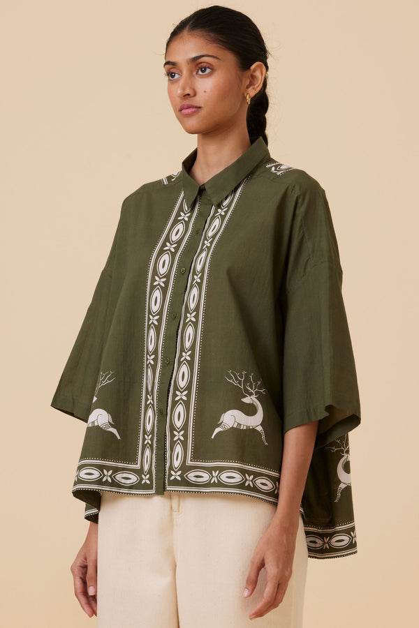 Oli Folk Print Shirt