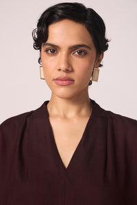 Orion Wine Silk Top