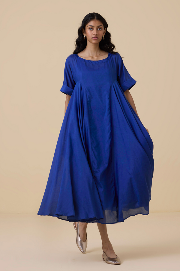 Latifa Blue Maxi Dress