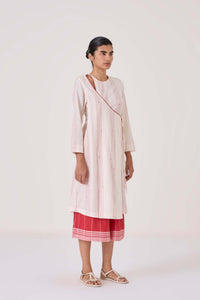 Milovat Red Stripe Wrap Tunic