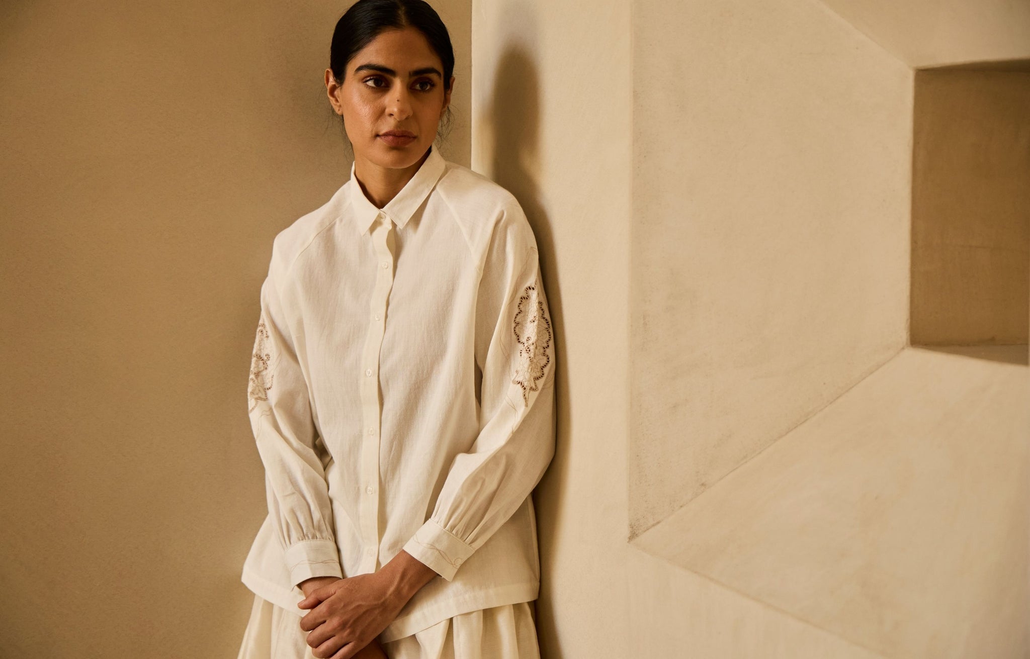 Manoor Rind Manoor Black Organic Cotton Dress – The Summer House