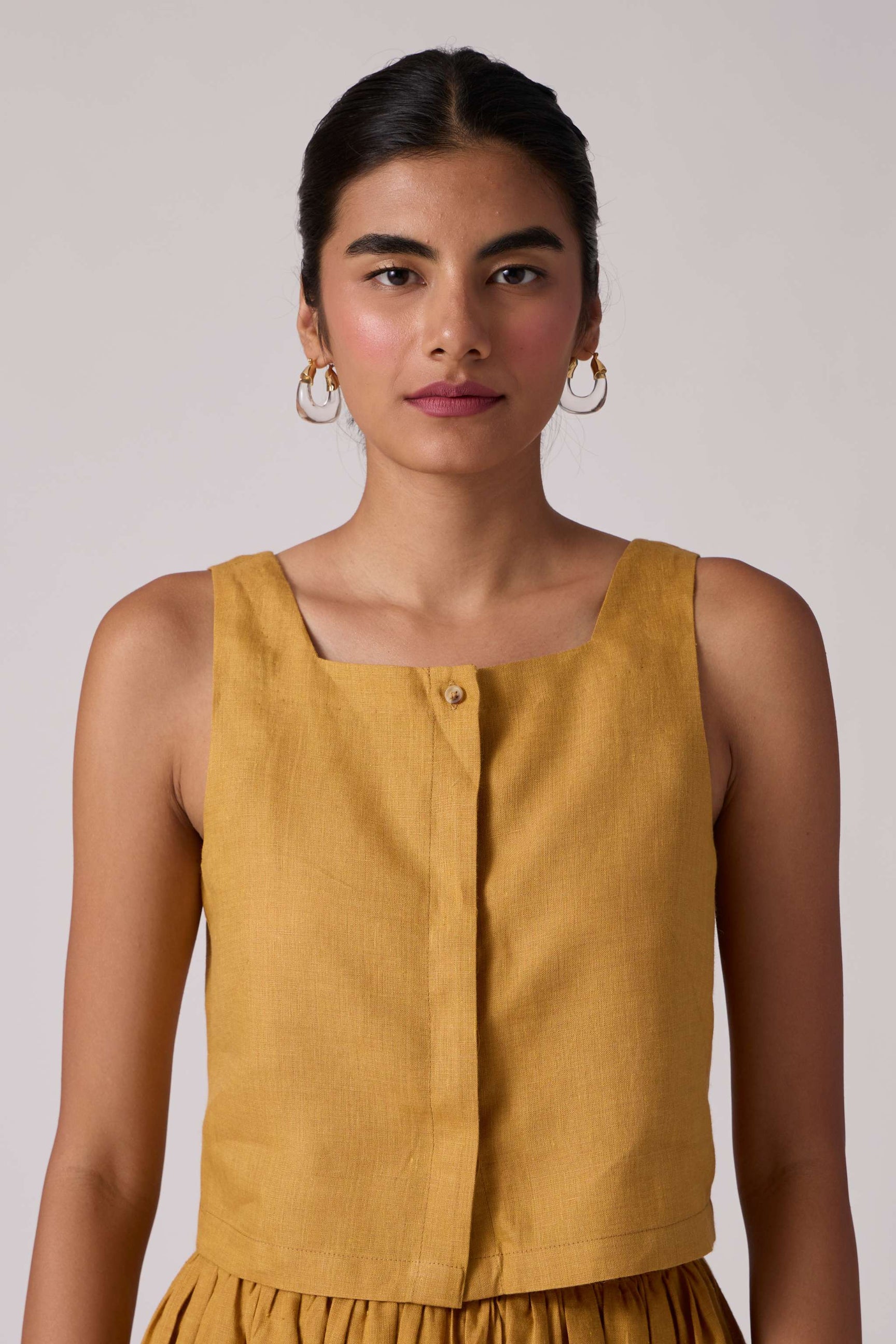 Adelaide Top - Mustard thumbnail 2