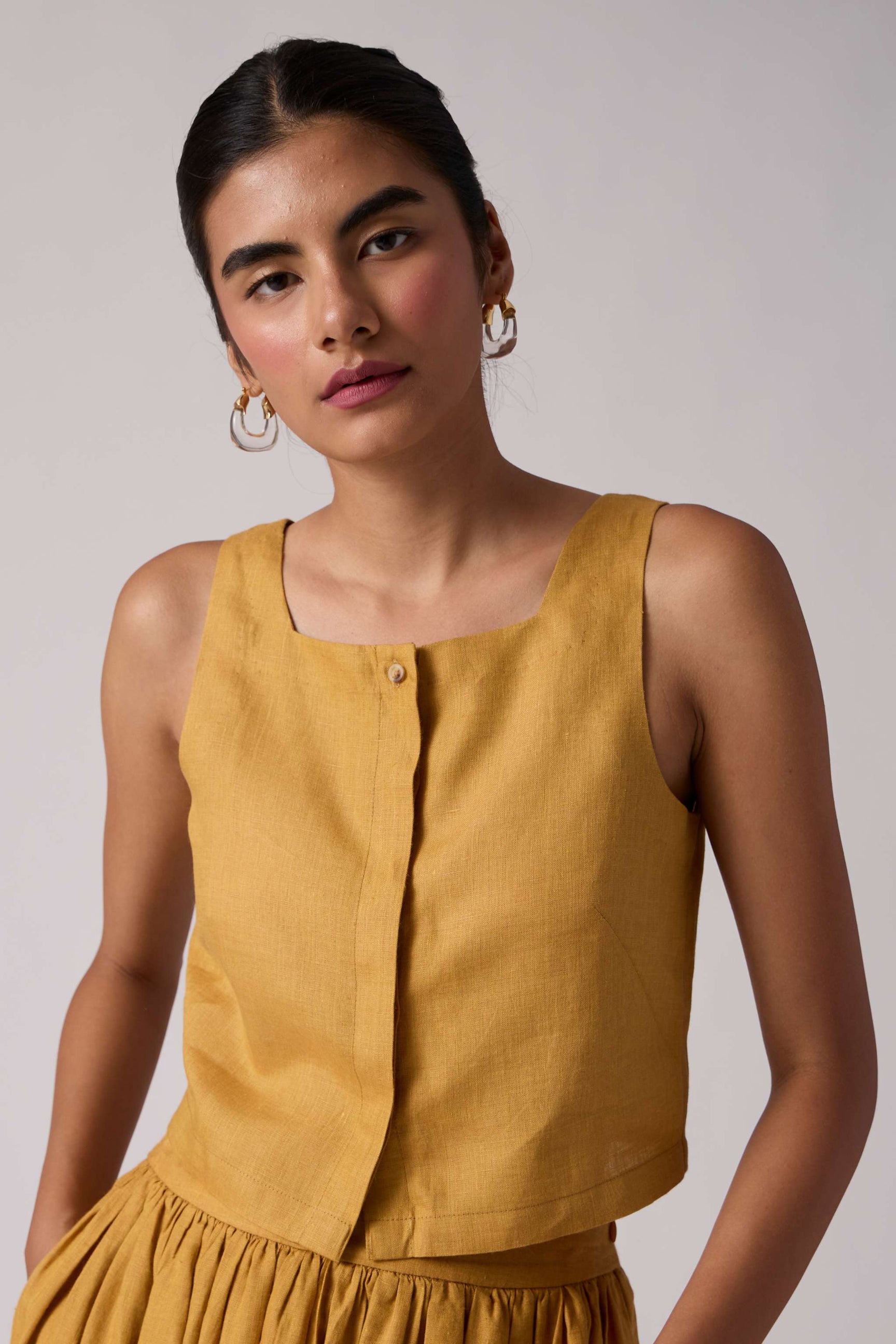 Adelaide Top - Mustard thumbnail 3