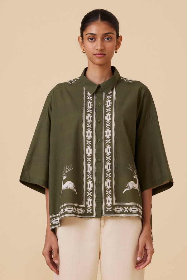 Oli Folk Print Shirt