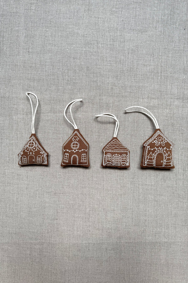 Gingerbread Ornaments - Set of 4