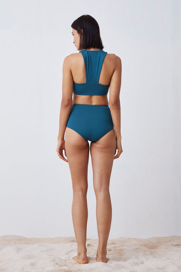 Rose Bottom - Teal